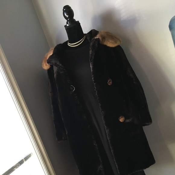 Eaton of Canada Vintage Mouton Sheared Lamb Mink - Picture 2 of 6